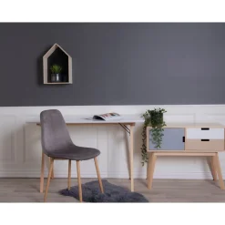 House Nordic er Vojens-Schreibtisch - 120x60x75 cm | MDF, Rubberwood