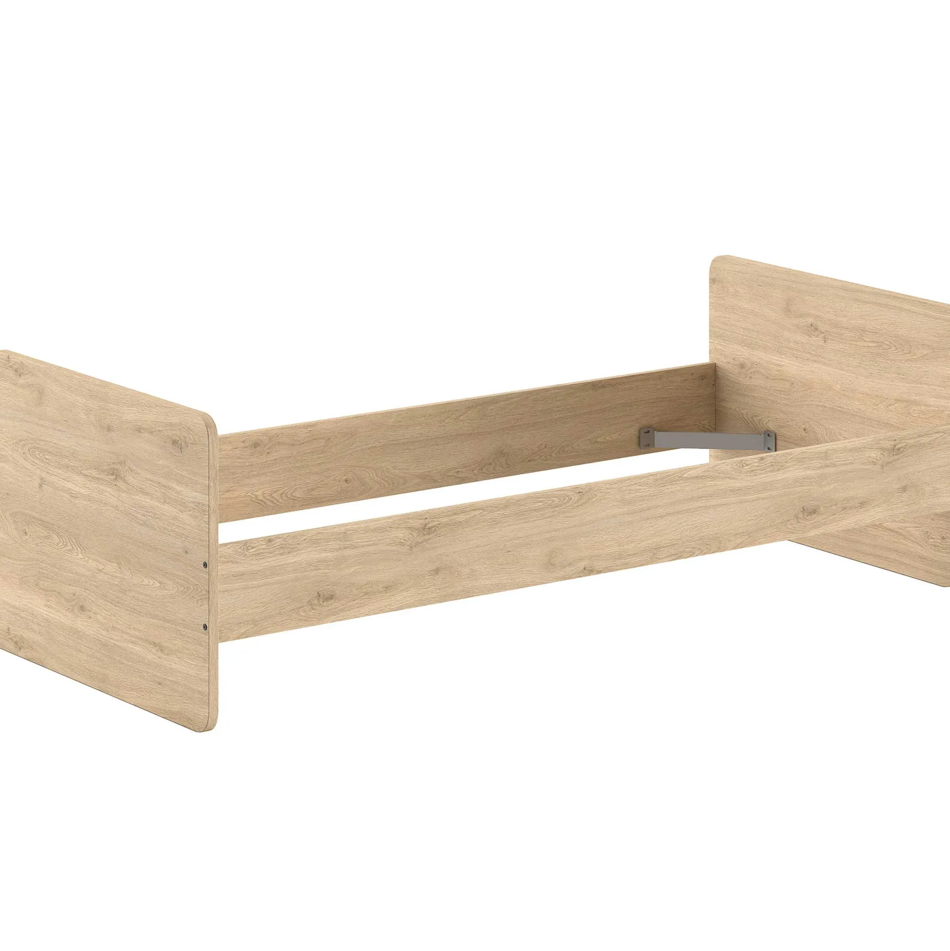 Wickelkommode Sammie - 60x120cm - 90x200cm - Eiche Dekor