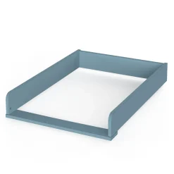 Wickeltisch für Kommode Firmiana | 96 x 71,7 x 11,5 cm | Blau