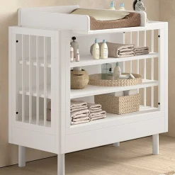 Vipack Wickeltisch mit Wickeltisch Forrest - 100x72,5x107,5cm - buche