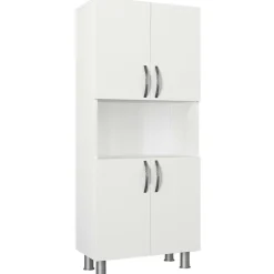 William Badezimmerschrank | 100 % MELAMIN | Weiß