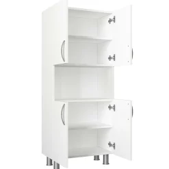 William Badezimmerschrank | 100 % MELAMIN | Weiß