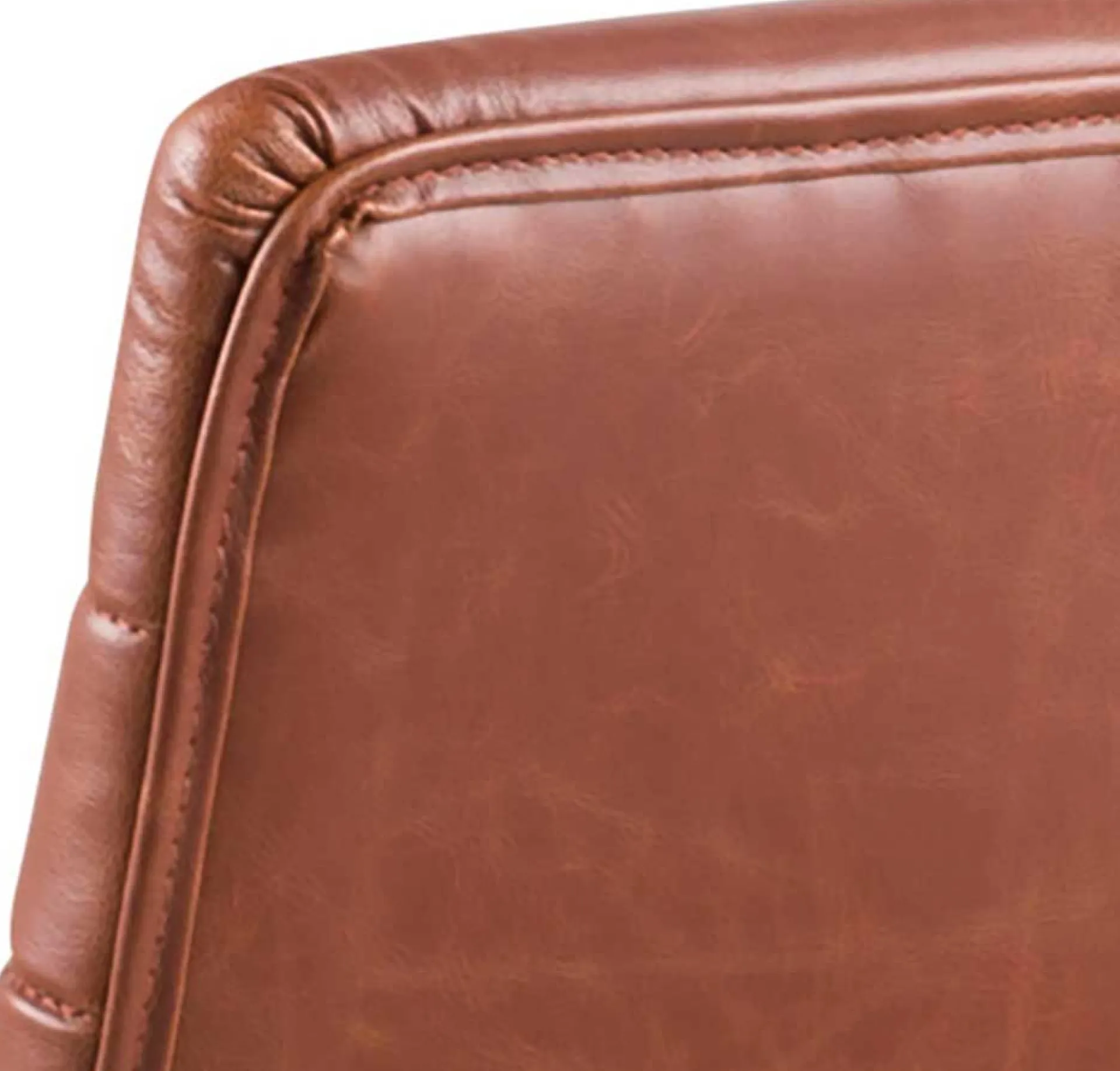 Emob Windsor Bürostuhl - verstellbar - Kunstleder cognac