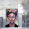 Emob Wirtz Dekoratives Leinwandbild | 50 % BAUMWOLLE / 50 % POLYESTER | 50 x 70 cm
