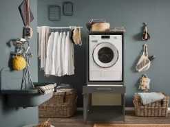 Wäscheschrank Laundreezy | 68 x 68 x 162 cm | Anthrazit