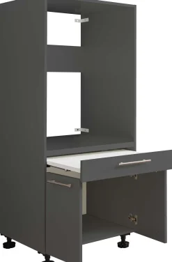 Wäscheschrank Laundreezy | 68 x 68 x 162 cm | Anthrazit