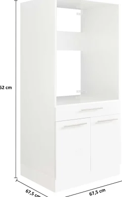 Wäscheschrank Laundreezy | 68 x 68 x 162 cm | Anthrazit