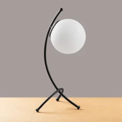 Emob Yay Tischlampe | METALLGEHÄUSE | Schwarz, Weiß