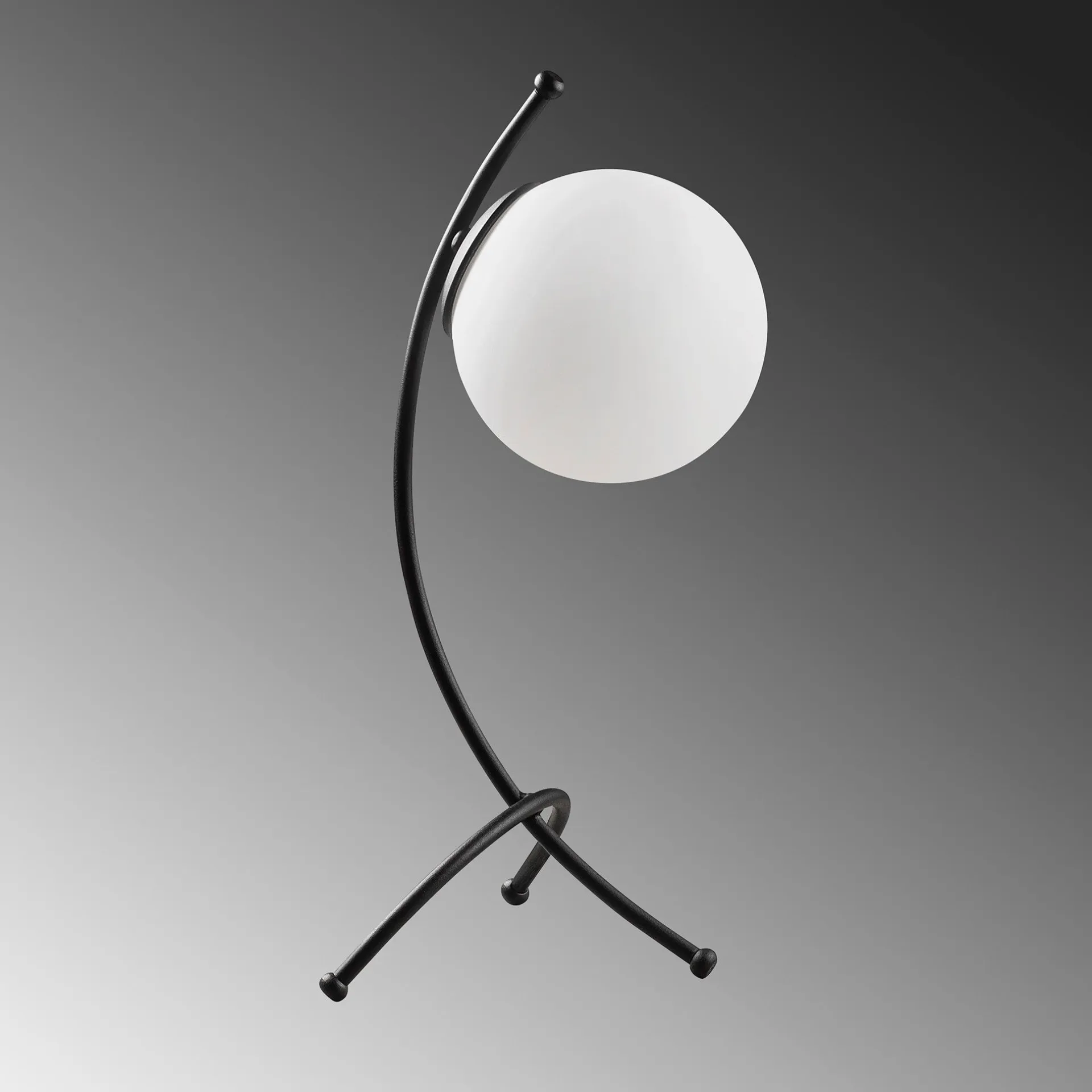 Emob Yay Tischlampe | METALLGEHÄUSE | Schwarz, Weiß
