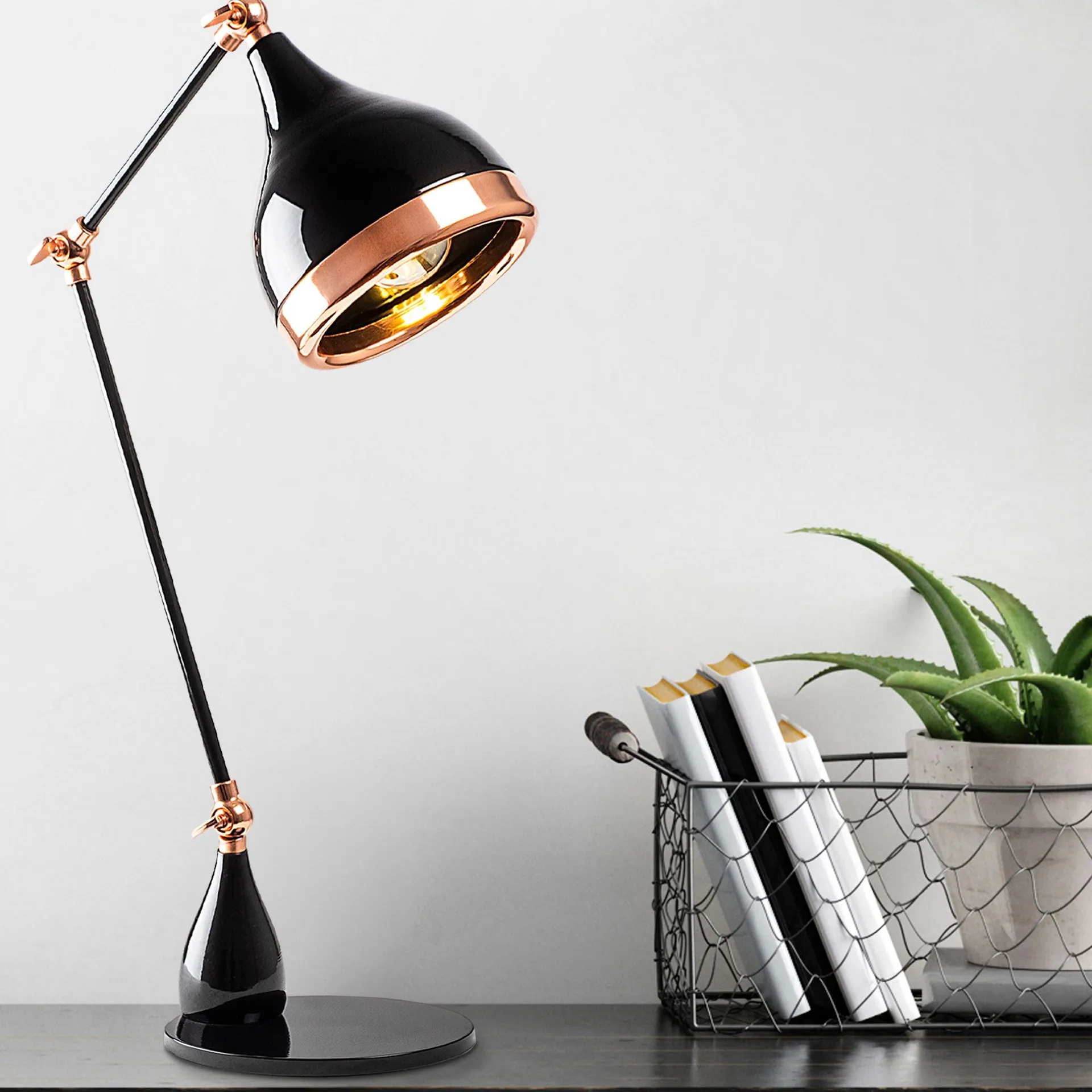Emob Yıldo Tischlampe | METALLGEHÄUSE | , Kupfer