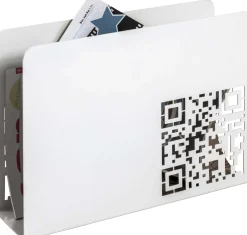 Haku Zeitschriftenständer | 35 x 10 x 26 cm | , QR-Code-Design