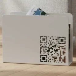 Haku Zeitschriftenständer | 35 x 10 x 26 cm | , QR-Code-Design