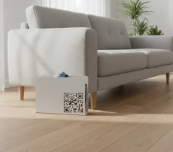 Haku Zeitschriftenständer | 35 x 10 x 26 cm | , QR-Code-Design