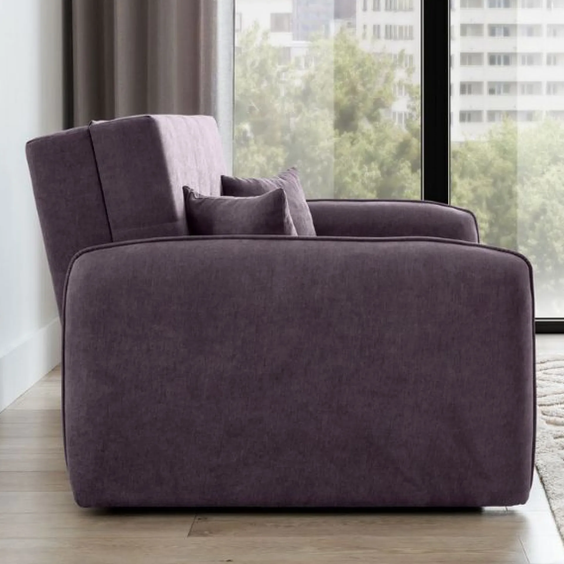 Emob Zweisitziges Sofa mit Schlaffunktion Laina | 155 x 105 x 75 cm |