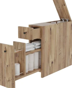 Zweite Chance Calencia Badezimmerschrank | 100 % MELAMIN | Eiche