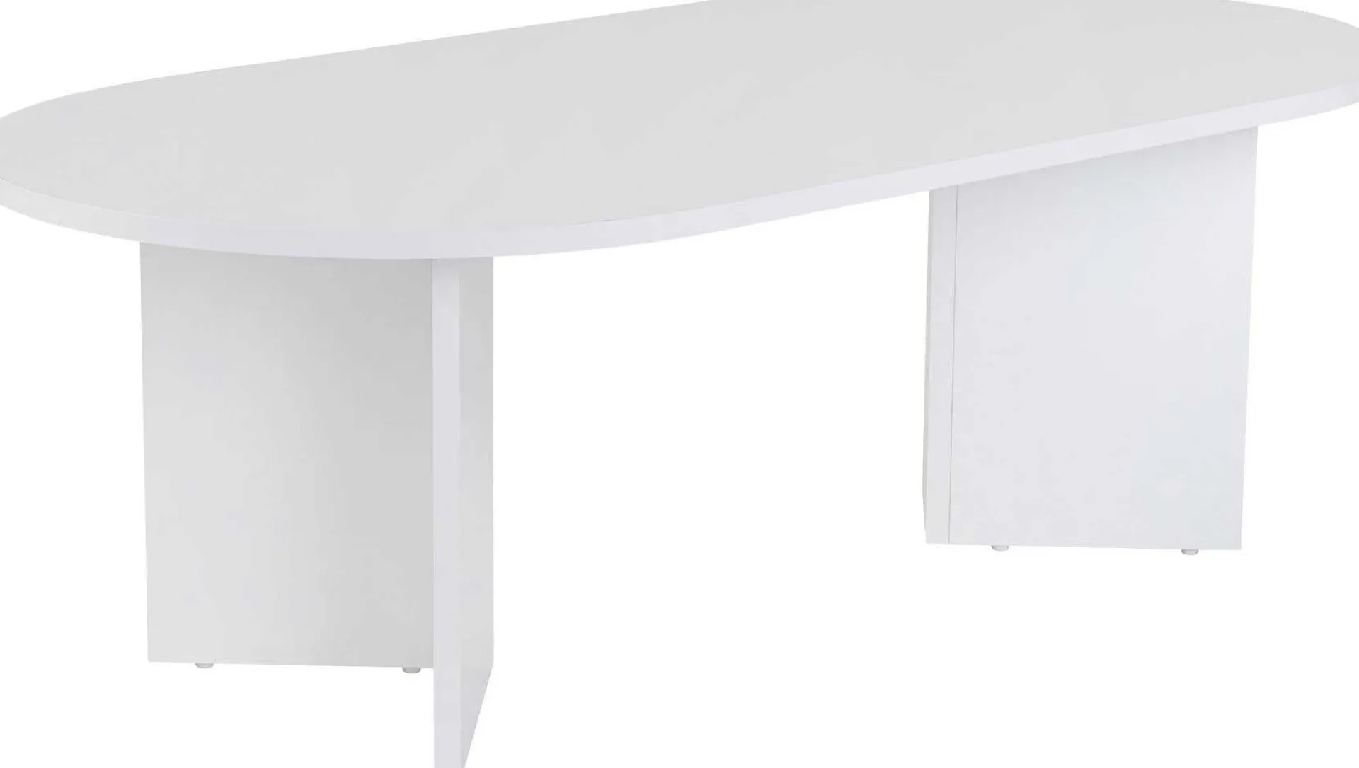 Emob Zweite Chance Ovaler Couchtisch Sable - 119x60x40cm -
